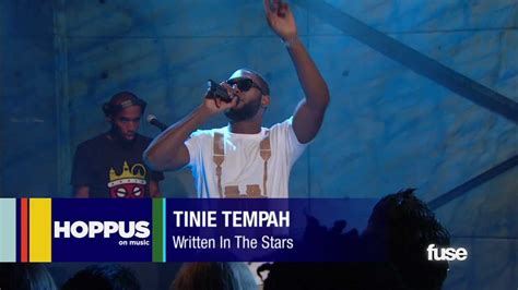 Tinie Tempah: "Written In The Stars" - Live on Hoppus on Music - YouTube