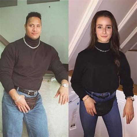 Dwayne The Rock Johnson Turtleneck Costume