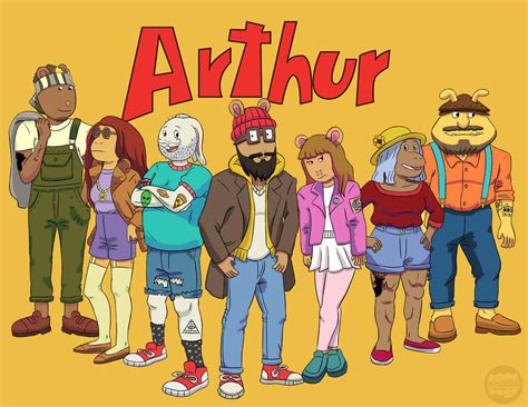 ¿Cómo serían los personajes de Arthur en la actualidad? | Red17