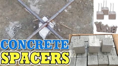 What are Concrete Spacers ? | Types & Explanation - YouTube