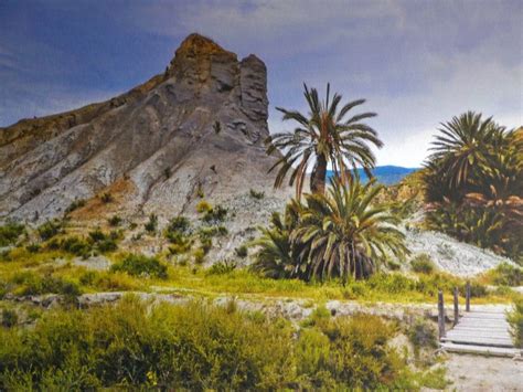 Deserts of the world: Tabernas Desert landforms - famous landmark ...