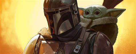 2560x1024 Resolution Baby Yoda and Mandalorian FanArt 2560x1024 ...