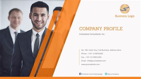 Company Profile Template Ppt