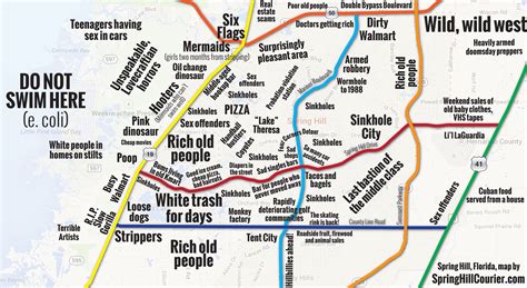 Judgmental Map of Spring Hill - Spring Hill Courier