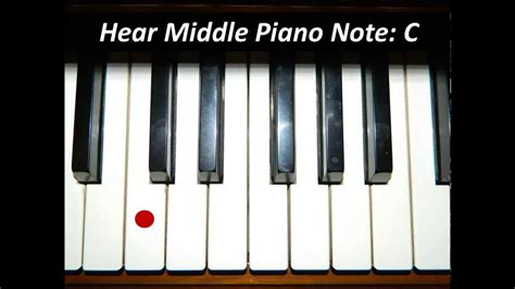 Hear Piano Note - Middle C - YouTube