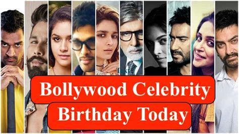 Bollywood Celebrity Birthday Today in 2024, Famous Bollywood Actors and ...