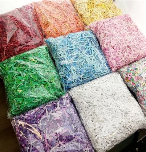 Purple Bulk Shredded Paper Confetti 100% Biodegradable 14 | Etsy