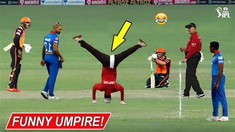 Top 10 Most Funny Umpire Moments in Cricket History - YouTube