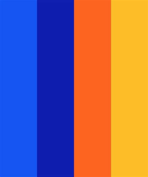 Blue-Orange Feelings Color Palette | Orange color palettes, Color ...