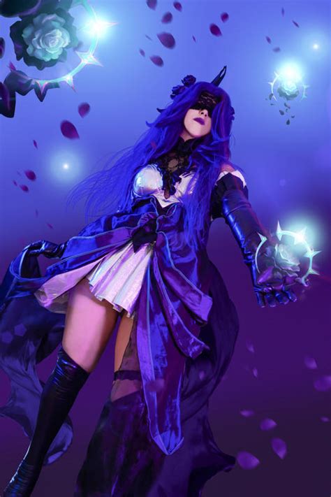 【In Stock】Uwowo Game League of Legends Withered Rose Syndra Cosplay Pl ...