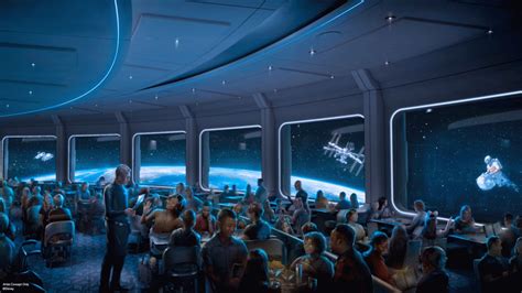 First Look inside Space 220 Restaurant in Epcot | Chip and Company