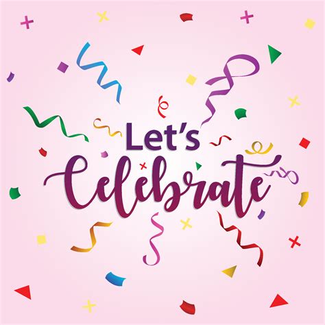 Let's Celebrate premium vector illustration 15791846 Vector Art at Vecteezy