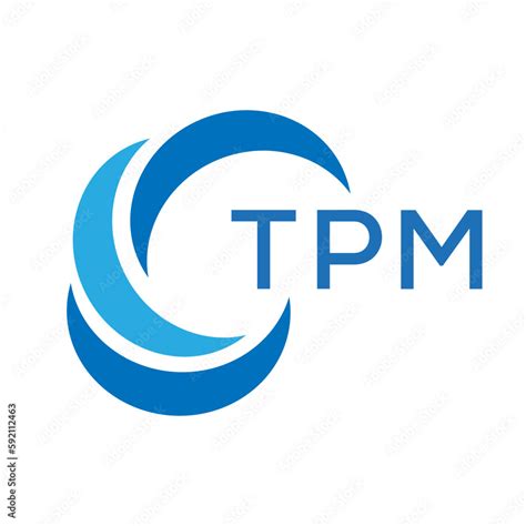 TPM Letter logo design template vector. TPM Business abstract ...