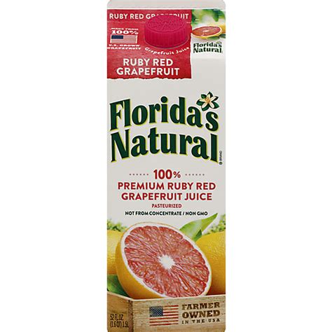 Florida's Natural Grapefruit Juice 52 oz | Juice and Drinks | Market Basket