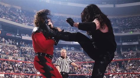 Picture of The Undertaker vs. Kane (WWF, Wrestlemania 14)