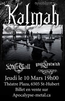 Kalmah Tour Announcements 2023 & 2024, Notifications, Dates, Concerts ...