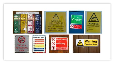 Industrial Signs | The Manchester Rubber Stamp Co. Ltd.