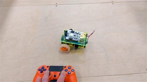 Bluetooth Raspberry Pi Pico W Robot Controlled via PlayStation 4 ...