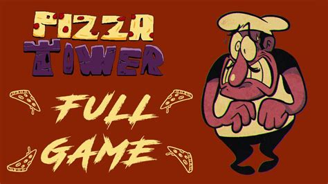 Pizza Tower: Full Game [All Treasures Found] (No Commentary Walkthrough ...