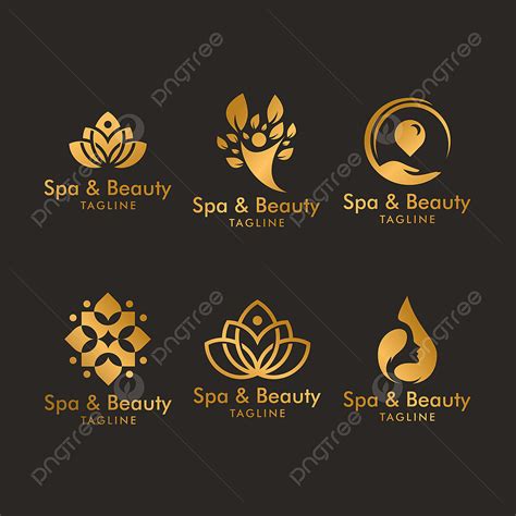 Inspiration Logo Silhouette Vector PNG, Luxury Spa Logo Design ...