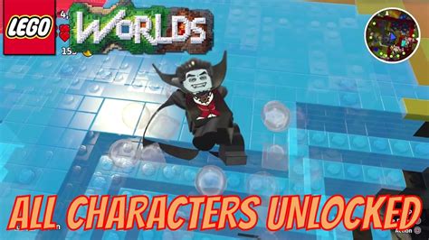 LEGO Worlds All Characters Unlocked Showcase - YouTube