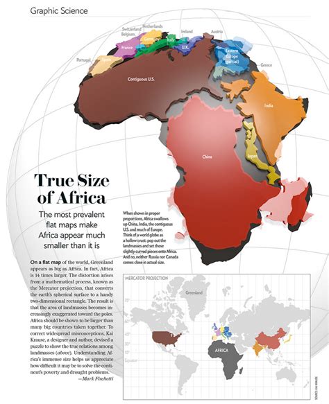 Cartonerd: True Size of Africa - now in three dee!