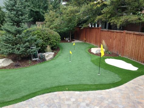 A Golf Enthusiast’s Dream ~ A Backyard Putting Green - Marks Landscaping