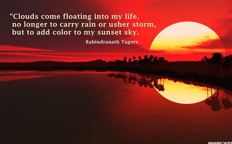 Clouds Come Floating Into My Life, No Longer To Carry Rain Or Usher ...