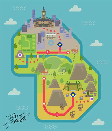 Demonstration: Galar Map Pieces by JanSyurichu by JanSyurichu on DeviantArt