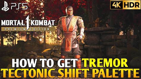 How to Get Tremor Tectonic Shift Palette MORTAL KOMBAT 1 Tremor Palette ...