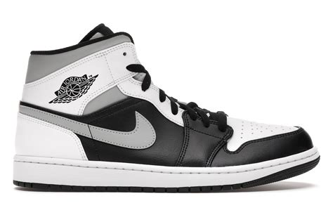 Jordan 1 Mid White Shadow - 554724-073