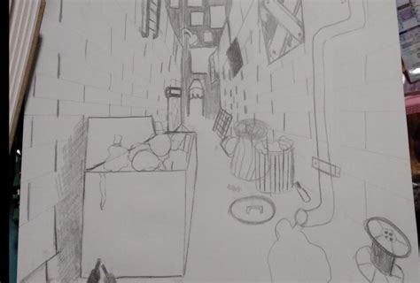 Alleyway Drawing Easy Learn how to draw easy simply by following the ...