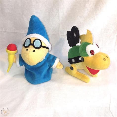 Super Mario Bros Plush Series Kamek Magic Mecha Koopa Plush Doll Soft ...