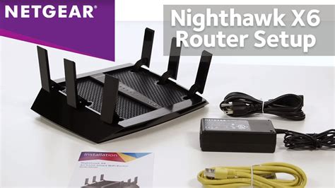 How to Setup NETGEAR Nighthawk X6 WiFi Router | R8000 AC3200 Tri-Band ...