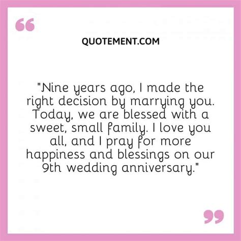 100 Wonderful Happy 9th Wedding Anniversary Wishes & Quotes