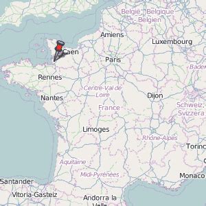 Granville Map France Latitude & Longitude: Free Maps