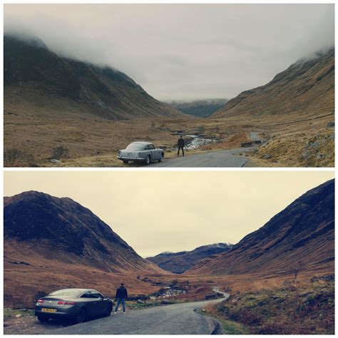 Recreating the Skyfall scene in Loch Etive, Scotland. : r/travel