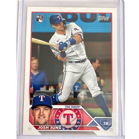 Josh Jung Texas Rangers 2023 Topps Series 2 Rookie Card