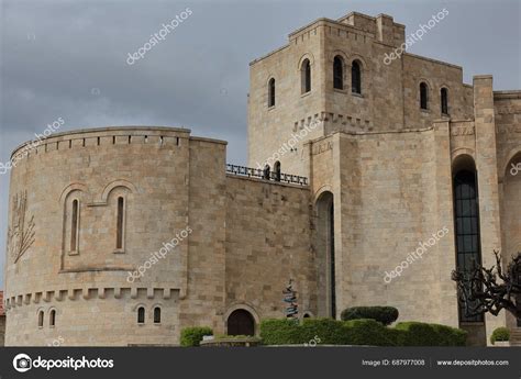 Exterior Skanderbeg Museum Building Formally National History Museum ...