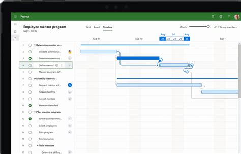 Microsoft Project Calendar View - Corina Cherilyn