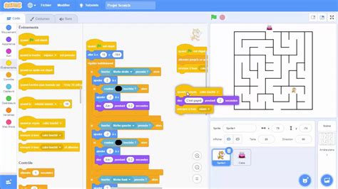 Scratch Maze Tutorial