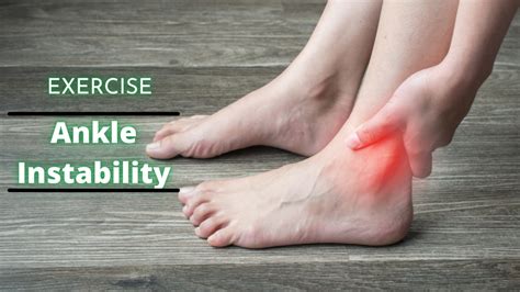 Ankle Instability Exercise - Orthopaedic Spine Surgery Singapore