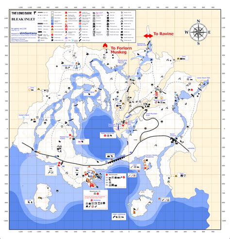 The Long Dark Detailed Region Maps Continued - Wilkinson Traves