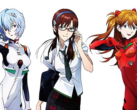 Neon Genesis Evangelion Female Characters