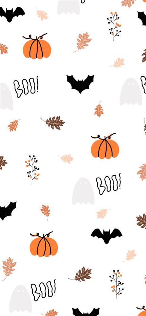 Spooky Halloween Fall Aesthetic Wallpaper