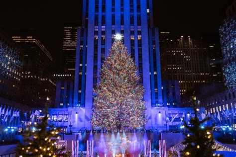 The Rockefeller Center Christmas Tree - times-square