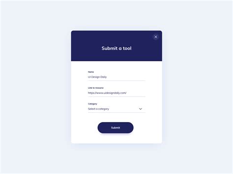 Submit Form UI Design by Ildiko Gaspar on Dribbble