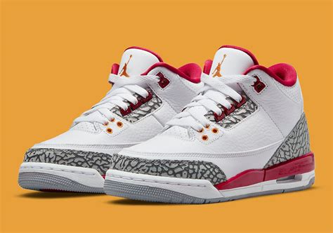 Air Jordan 3 Cardinal Red GS PS TD Release Date | SneakerNews.com