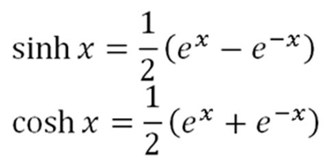 STPM Further Mathematics T: 5.2 – Hyperbolic Functions