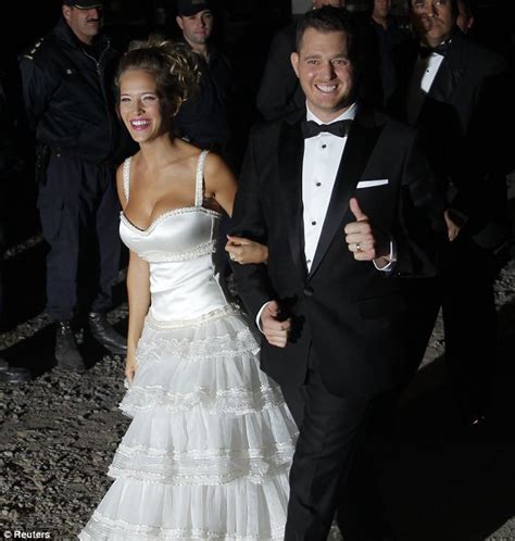 Michael Bublé and his bride Luisana Lopilato continue their wedding ...